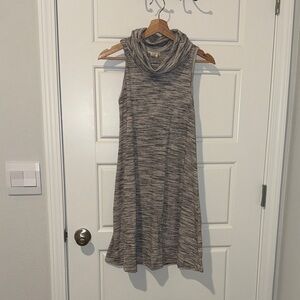 LOWEST PRICE! no comment ny la grey cowl neck ribbed dress